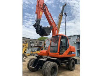 Kettenbagger Wheel digging excavator Used DOOSAN150W DH150W DH150W-7 / second-hand KOREA engine DOOSAN DH 150 150W-7 DOOSAN150: das Bild 3