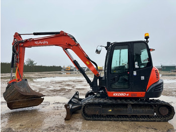 Minibagger Kubota KX 080-4 ENGCON: das Bild 2