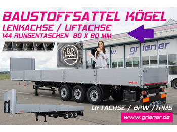 KÖGEL SN Pritschenauflieger/ Plattformauflieger