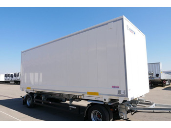 Container/ Wechselfahrgestell Anhänger Schmitz Cargobull WKSTG 7,45 /STAHLKOFFER / TEXTIL / DOPPELSTOCK: das Bild 5