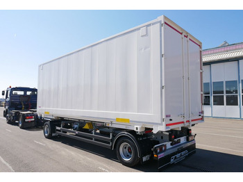 Container/ Wechselfahrgestell Anhänger Schmitz Cargobull WKSTG 7,45 /STAHLKOFFER / TEXTIL / DOPPELSTOCK: das Bild 2