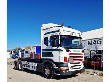 Abrollkipper Scania R480: das Bild 2 Abrollkipper Scania R480: das Bild 2