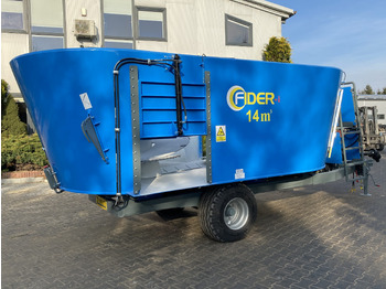 Futtermischwagen, Zustand - NEU ZAMET Futtermischwagen / Feed mixer / Melangeuse / Carro miscelatore / Vagoneta 2 sinfines / Кормораздатчик 2 шнека / Wóz paszowy 14 m3: das Bild 4