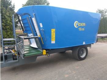 Futtermischwagen, Zustand - NEU ZAMET Futtermischwagen / Feed mixer / Melangeuse / Carro miscelatore / Vagoneta de alimentación /Кормораздатчик / Wóz paszowy 16 m3: das Bild 2