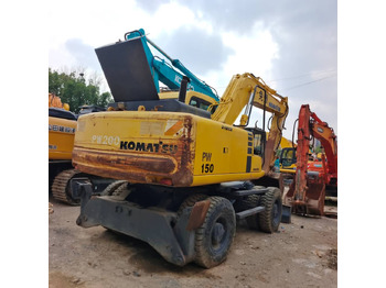 Mobilbagger Komatsu PW 150: das Bild 4