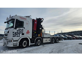 Autokran 2019 Scania R 500, HMF 7020-k7 hybridkran med jib og vinsj: das Bild 1