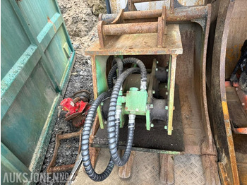 Anbauteil für Baumaschine Vibroplate / markvibrator med S50-feste til gravemaskin: das Bild 3