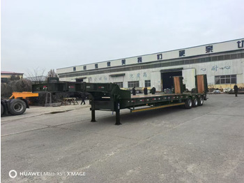 Tieflader Auflieger, Zustand - NEU ZHICHENG Semi Flat Bed Low Bed in Length 8-16m with 3 4 Axles: das Bild 3