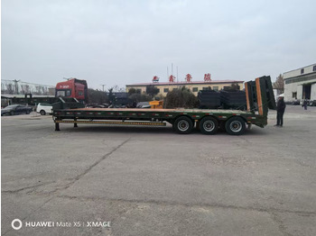 Tieflader Auflieger, Zustand - NEU ZHICHENG Semi Flat Bed Low Bed in Length 8-16m with 3 4 Axles: das Bild 4