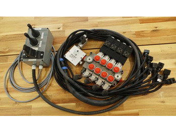 Forstmaschine Proportional control box 12V  2 joysticks + finger controller + monoblock Galtec for Palfinger, Kubota, Fassi, Hiab: das Bild 4