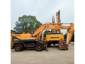 Mobilbagger Hyundai 210w-9 wheel excavator: das Bild 2