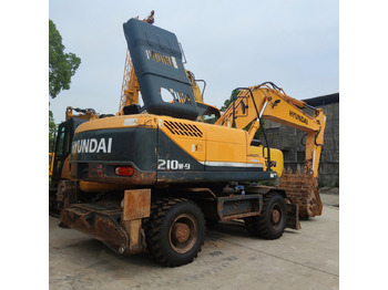 Mobilbagger Hyundai 210w-9 wheel excavator: das Bild 3