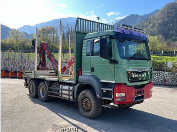 Holztransporter Für die Beförderung von Holz MAN TGS 33.480: das Bild 4