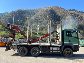 Holztransporter Für die Beförderung von Holz MAN TGS 33.480: das Bild 5