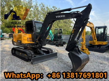 Minibagger VOLVO EC55 Rubber track version: das Bild 3