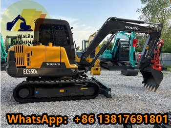 Minibagger VOLVO EC55 Rubber track version: das Bild 2
