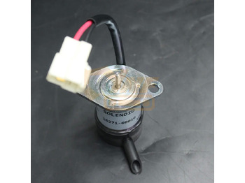Elektrische Ausrüstung, Zustand - NEU Diesel Engine Shutoff Solenoid Valve 16271-60012 052600-4151 For D1105 D1005 V1505 BX2660D: das Bild 5