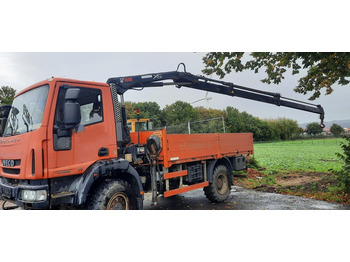 Pritsche LKW, Autokran Iveco ML110-220 4x4 mit Kran+Funk: das Bild 5