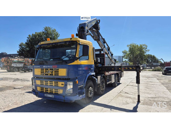 Pritsche LKW, Autokran Truck VOLVO FM12 HDS - PALFINGER PK 42502: das Bild 4
