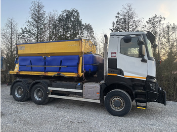Schneeräumfahrzeug RENAULT K380 6x6 K380 6x6 SCHMIDT STRATOS III GRITTER/SPREADER PLOUGH: das Bild 4