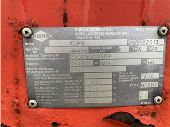 Fütterungstechnik Kuhn PRIMOR 2060S halmstrøer: das Bild 5