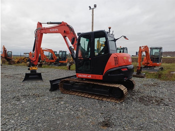 Minibagger Kubota Kx080-4a Engcon pyörittäjällä: das Bild 3