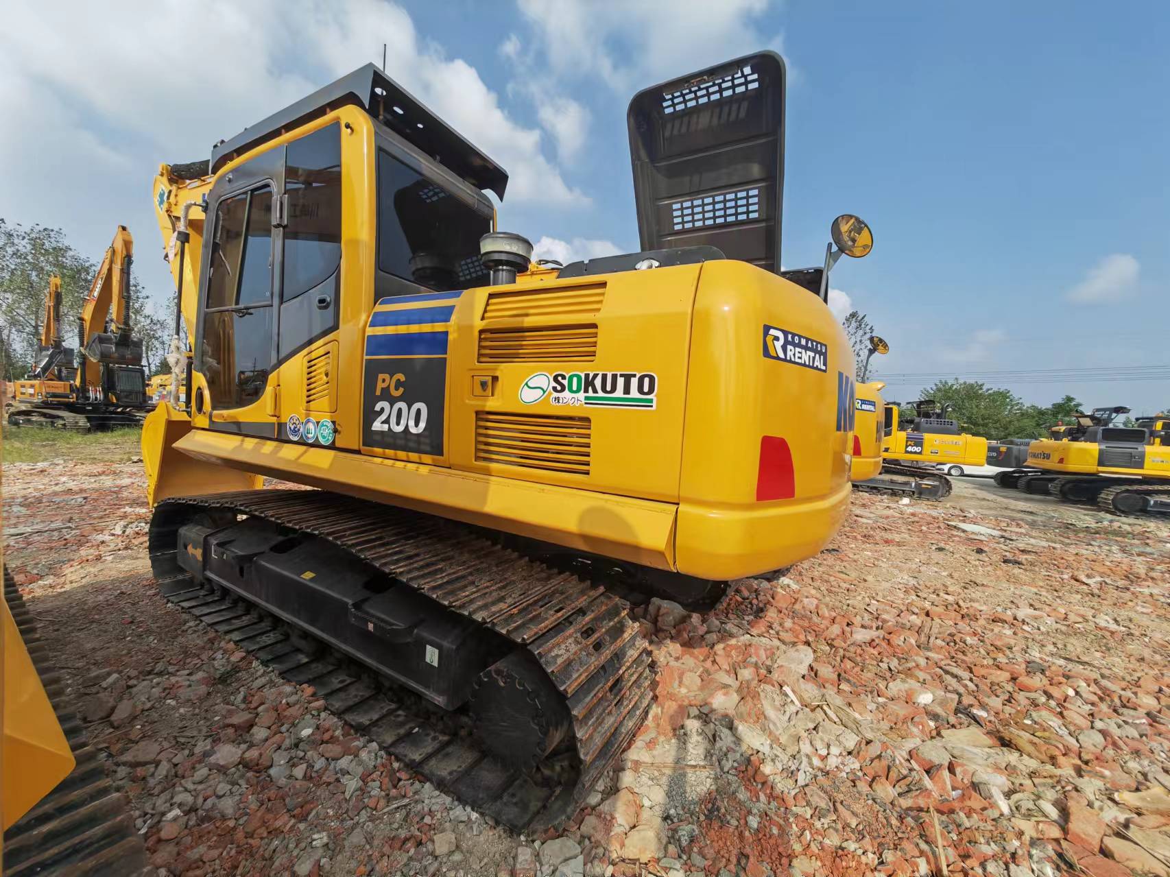 KOMATSU PC200 Kettenbagger