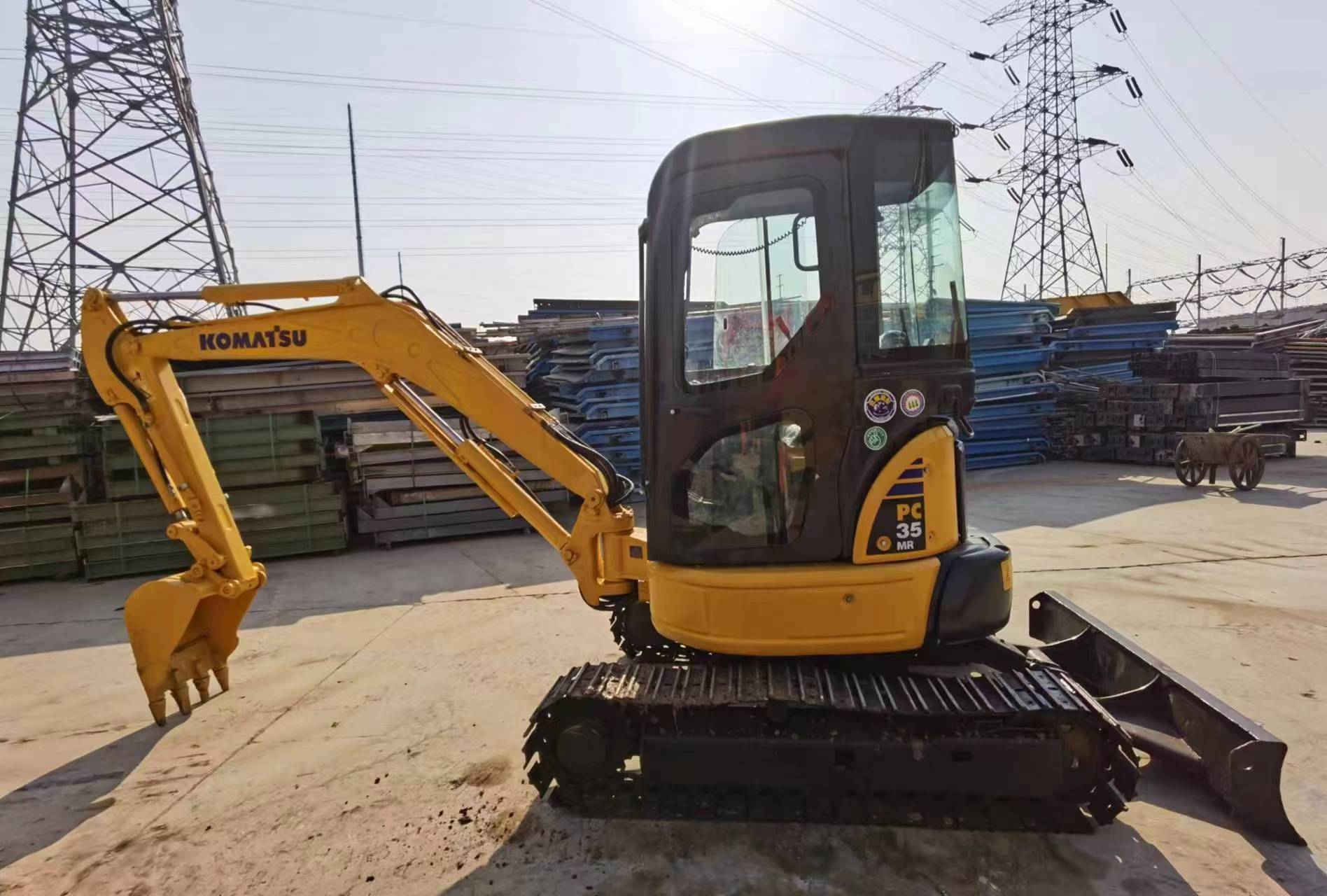 Minibagger KOMATSU PC35: das Bild 3