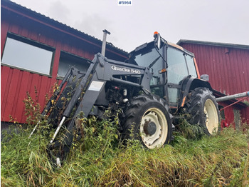 Traktor 1991 Valmet 6100 Turbo with front loader and bucket: das Bild 4