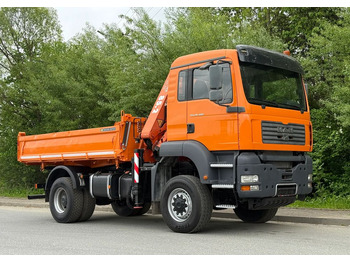 Kipper MAN * MAN 18 480 * KIPER WYWROTKA * 4x4 * HDS ATLAS 85* STAN BARDZO DOBRY * Sprowadzony: das Bild 2