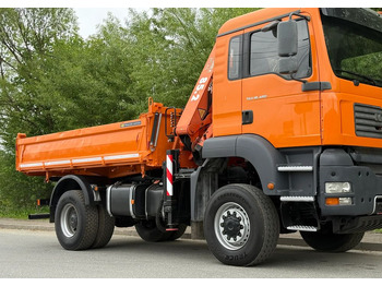 Kipper MAN * MAN 18 480 * KIPER WYWROTKA * 4x4 * HDS ATLAS 85* STAN BARDZO DOBRY * Sprowadzony: das Bild 5