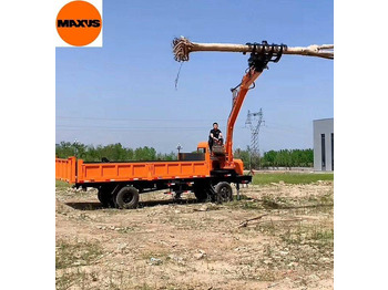 Kipper, Autokran, Zustand - NEU NEW 4x4 Dump Truck HDS Crane 2 Tons MAXUS    НОВИЙ самоскид 4x4 HDS Кран-маніпулятор 2 тони  MAXUS   NOWA Wywrotka 4x4 HDS Żuraw Dźwig 2 tony MAXUS: das Bild 5