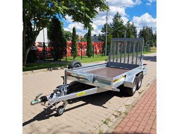 Baumaschinenanhänger, Zustand - NEU PRZYCZEPA LAWETA DO MINIKOPARKI POD KOPARKĘ Z RAMPĄ 2700KG / MINI EXCAVATOR TRANSPORTER TRAILER WITH RAMPS 2700KG: das Bild 2