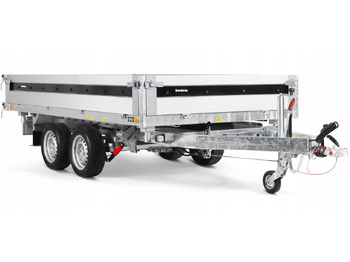 Kipper Anhänger, Zustand - NEU Wywrotka trójstronna 3,25x1,80 Brenderup 3500 / Three-way tipper 3,25x1,80 Brenderup 3500: das Bild 4