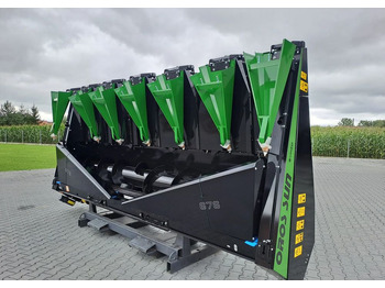 Maschine für Sonnenblumenernte