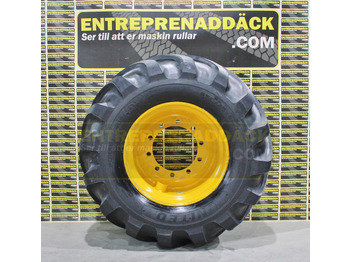 Komplettrad für Bagger, Zustand - NEU United 650/45-22,5 TL 24 PR Steel Reinforced Excavator Wheels package of 4 wheel: das Bild 2