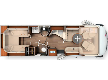 Integriertes Wohnmobil Carthago chic s-plus I 61 XL LE MJ25*AirPro* LP 296.678 : das Bild 2