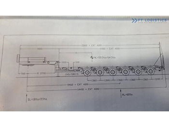 Tieflader Auflieger Faymonville FAYMONVILLE STZ-6WAU – 6 AXLES – 92.2T GVW – 73T PAYLOAD – HYDRAULIC RAMPS – EXCELLENT CONDITION!: das Bild 2