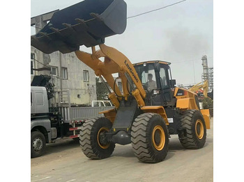 Radlader Used Liugong856h Wheel Loader Machine Mini Telehandler Used Liugong Wheel Loader Cummins Engine Loader: das Bild 3