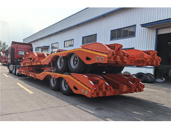 Tieflader Auflieger Für die Beförderung von schwere Technik, Zustand - NEU TITAN 2 Axle Low Low Bed Trailer for Sale In Angola: das Bild 3