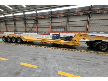 Tieflader Auflieger, Zustand - NEU TITAN 4 Axle 100 Ton Removable Gooseneck Trailer for Sale in PNG: das Bild 5