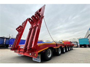 Tieflader Auflieger, Zustand - NEU TITAN 7 Axle 120 Ton Lowbed Trailer for Sale In Saudi Arabia: das Bild 2