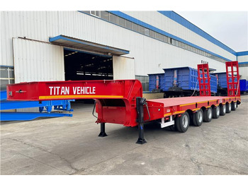 Tieflader Auflieger, Zustand - NEU TITAN 7 Axle 120 Ton Lowbed Trailer for Sale In Saudi Arabia: das Bild 3