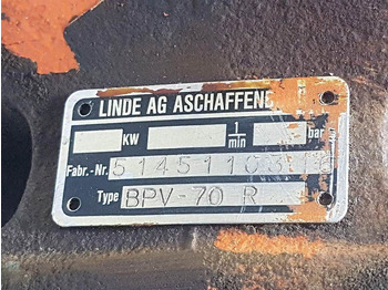 Hydraulik für Baumaschine Atlas -Linde BPV70R-Drive pump/Fahrpumpe/Rijpomp: das Bild 5
