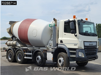 Fahrmischer DAF CF 410 8X4 9m3 Imer Mixer Big-Axle Manual Euro 6: das Bild 3