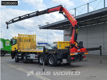 Pritsche LKW, Autokran Iveco X-Way 480 8X4 Palfinger PK22002 EH Kran Crane Rotator Retarder Euro 6: das Bild 2