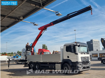Pritsche LKW, Autokran, Zustand - NEU MAN TGS 26.440 6X2 NEW NL-Truck Palfinger PK 20.501 L TEC3 Kran Crane Baustoff Euro 6: das Bild 3