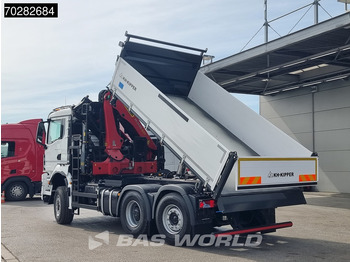 Kipper, Autokran, Zustand - NEU MAN TGS 28.520 6X4 Palfinger PK24001 SLD 5 Kran 2-way tipper Retarder Big-Axle Liftachse Euro 6: das Bild 2
