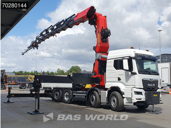 Pritsche LKW, Autokran, Zustand - NEU MAN TGS 35.520 8X4 Palfinger PK135.002 TEC 7 Kran Crane Hydrodrive Lift+steering axle Navi LED Euro 6: das Bild 3 Pritsche LKW, Autokran, Zustand - NEU MAN TGS 35.520 8X4 Palfinger PK135.002 TEC 7 Kran Crane Hydrodrive Lift+steering axle Navi LED Euro 6: das Bild 3