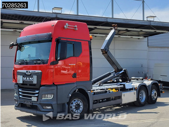 Abrollkipper MAN TGX 26.470 TGX 6X2 21 Tonnes VDL hooklift Retarder Lift+Lenkachse ACC Navi Euro 6: das Bild 2